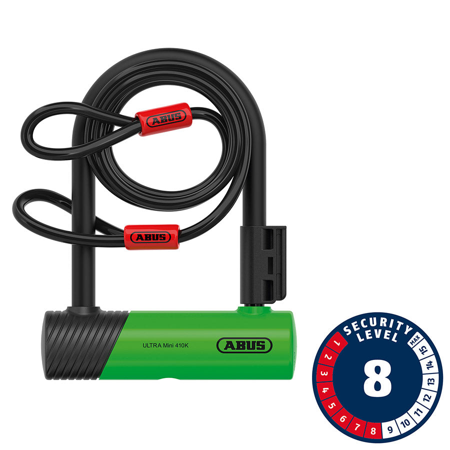 Cadenas Abus Ultra 410K Mini+ Cobra Vert