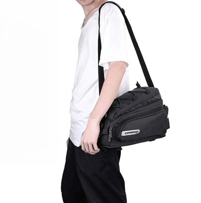 Sacoche Arrière Corsino Adventure 12L Noir