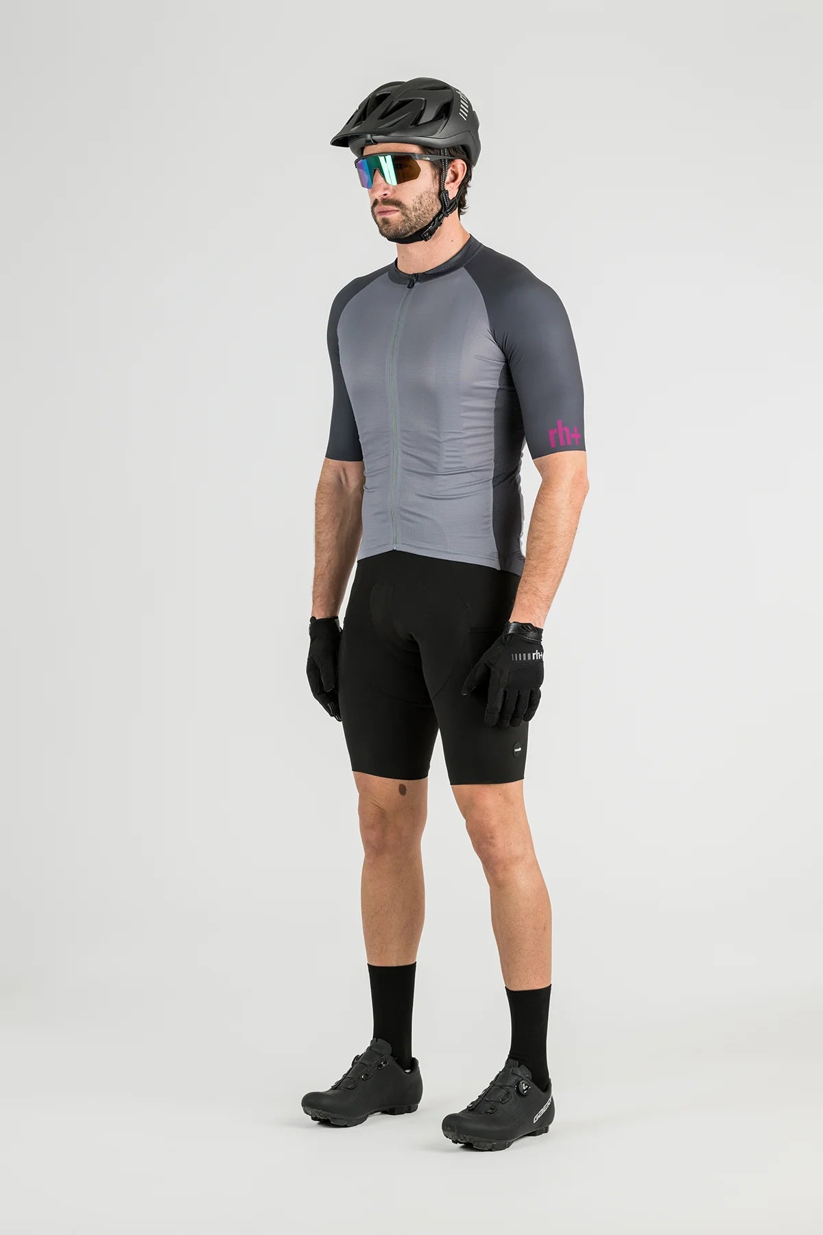 Jersey RH+ Genuis Noir/Gris