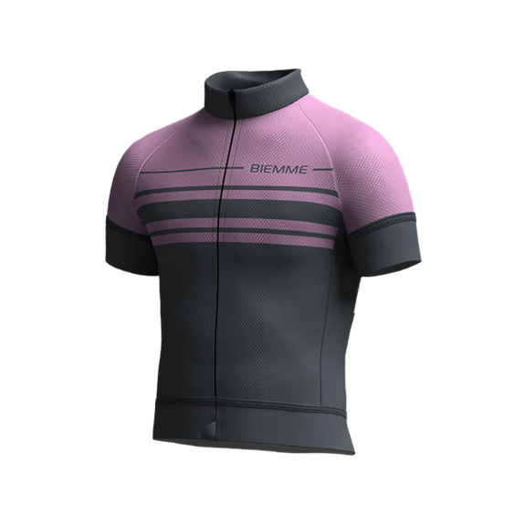 Maillot Biemme Jr. Vélo Rose