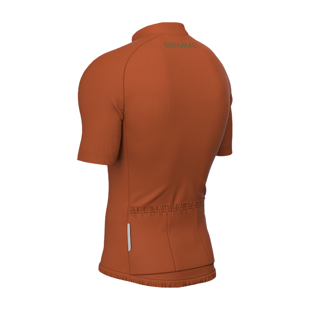 Maillot Biemme Gravel Brun/Vert