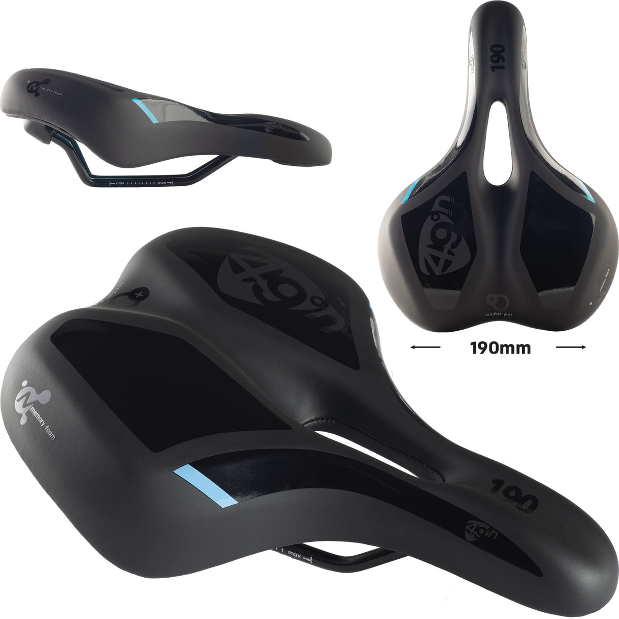 Selle 49N Formfit Unisexe 190mm