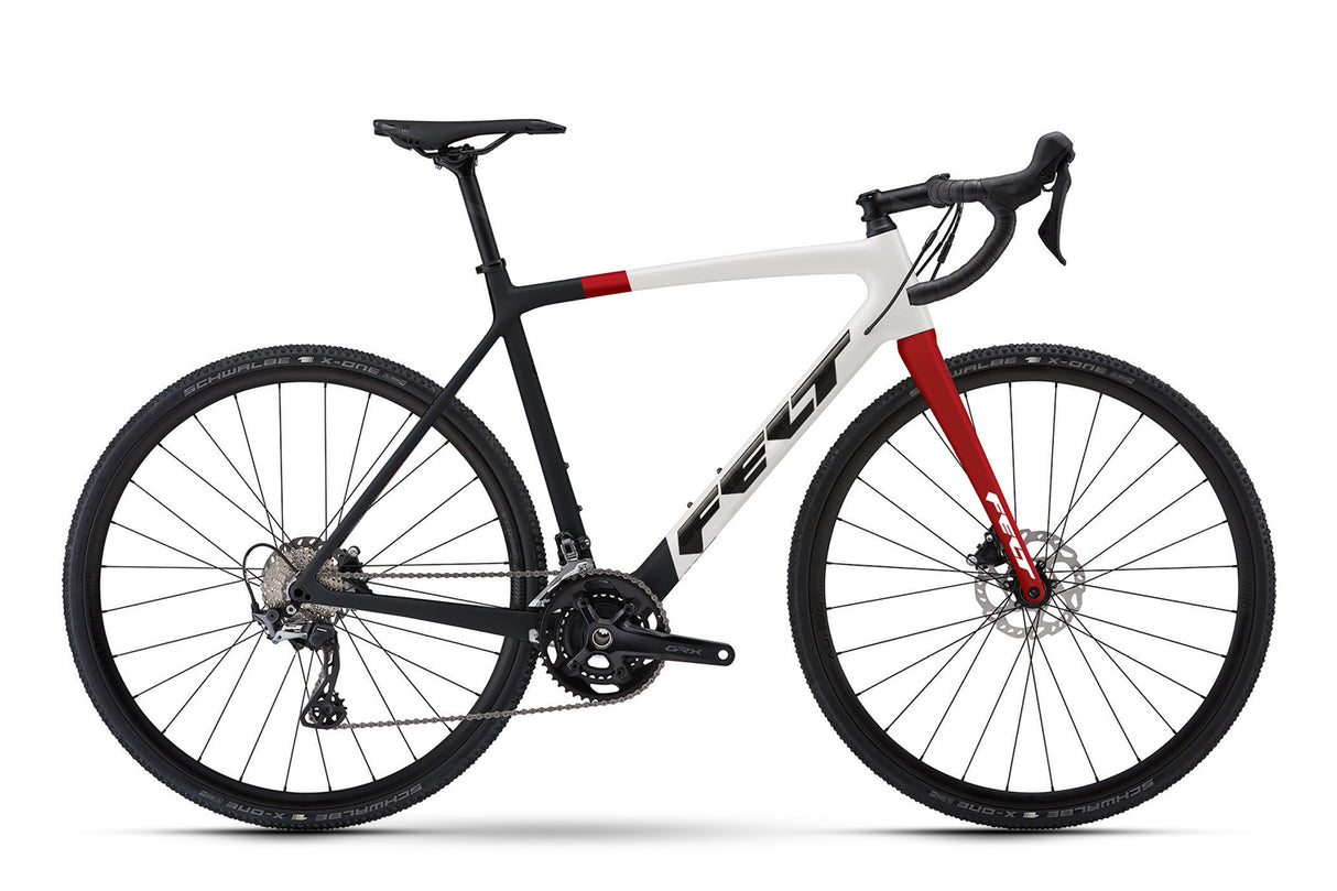 Vélo Cyclocross Felt Fx ADV+ GRX610 Noir/Blanc/Rouge