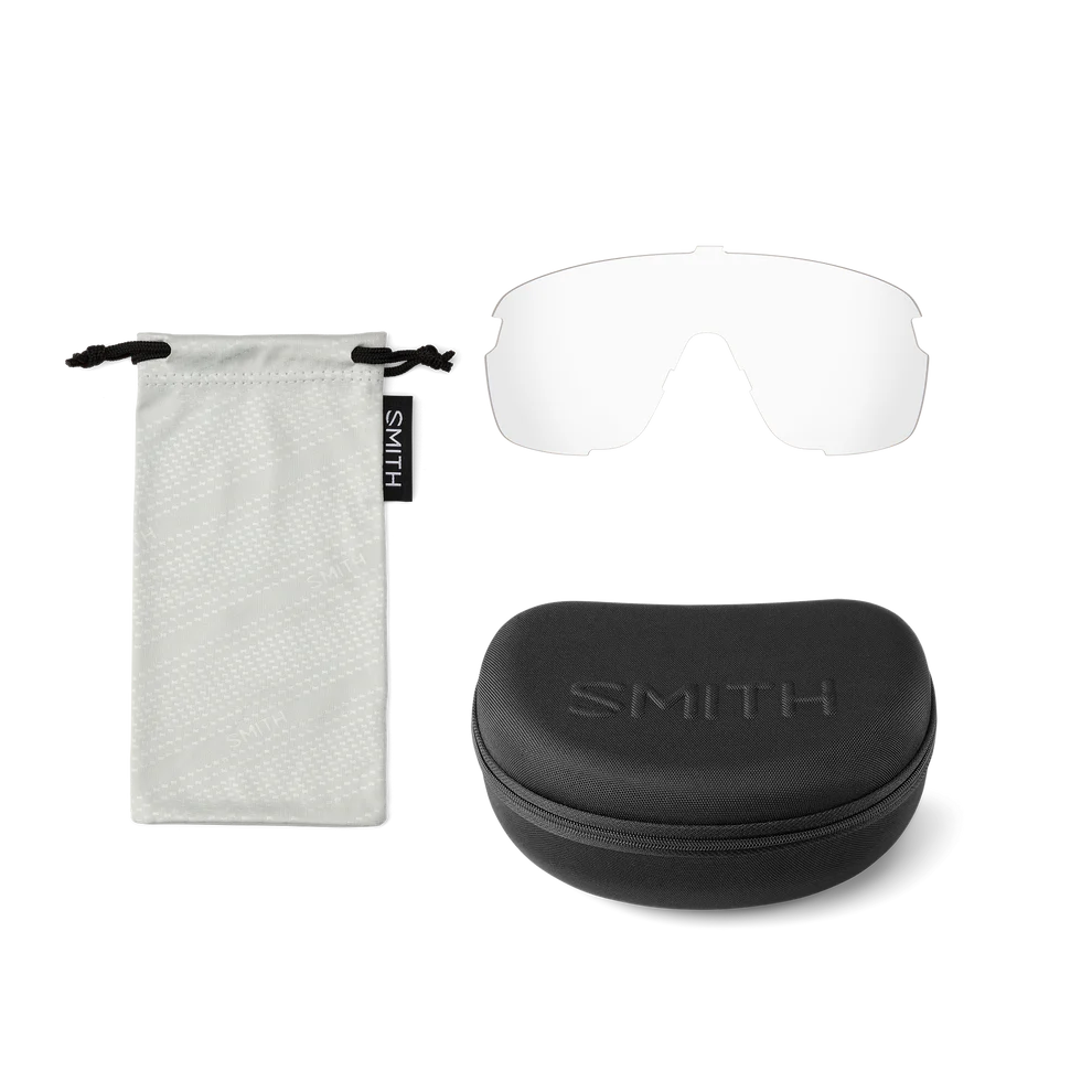 Lunettes Smith Bobcat Matte Meteorite Crystal | ChromaPop Low Light Rose