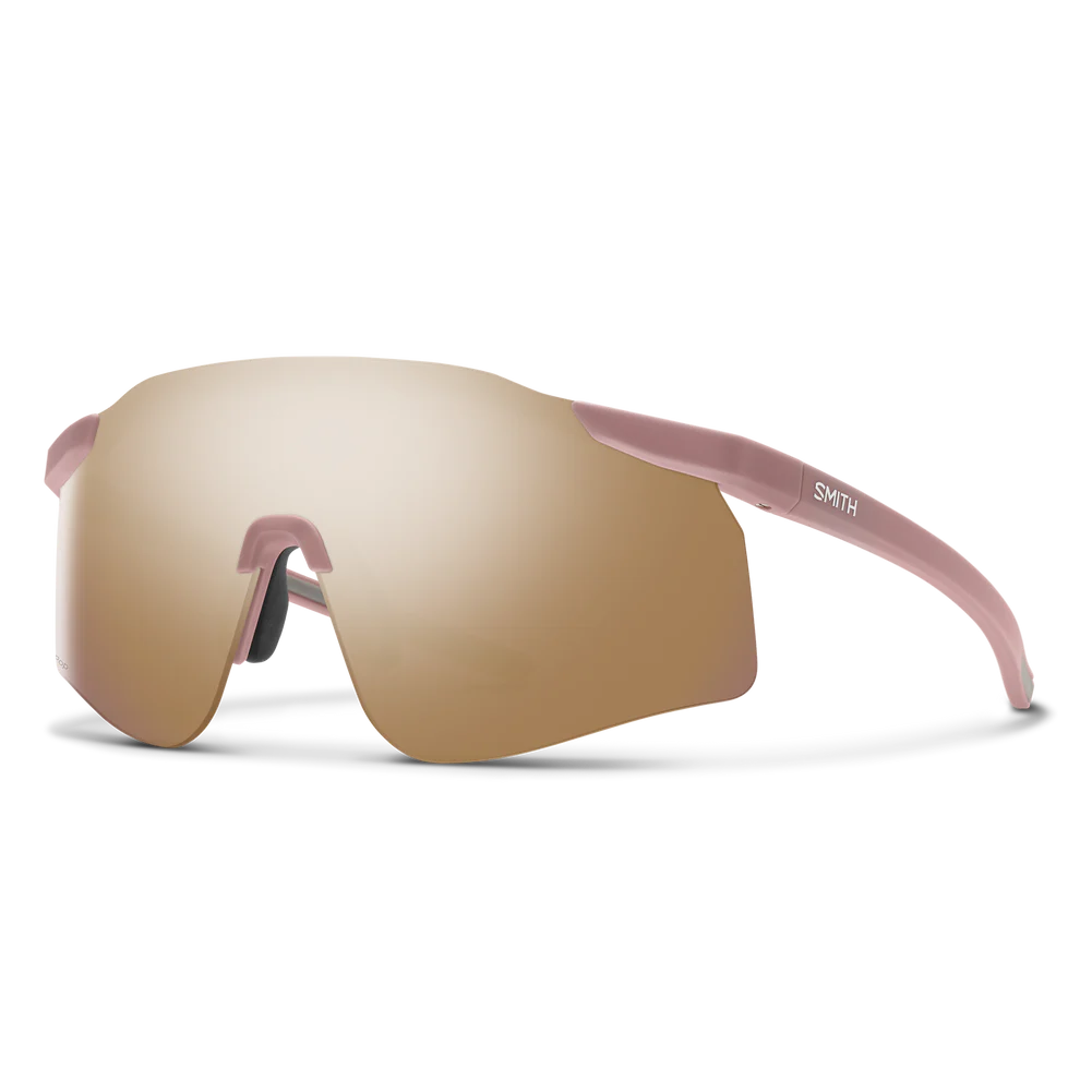 Lunettes Smith Defy Matte Chalk Rose | ChromaPop Rose Gold Mirror