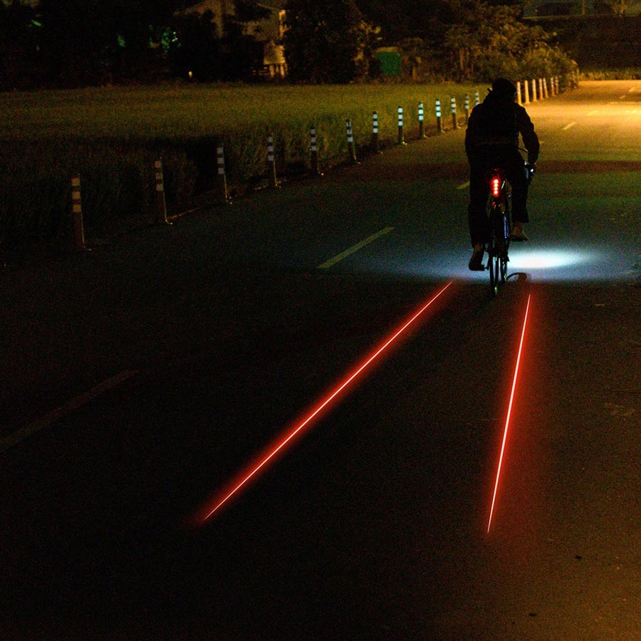Lumière Arrière Lezyne LED Laser Drive Noir