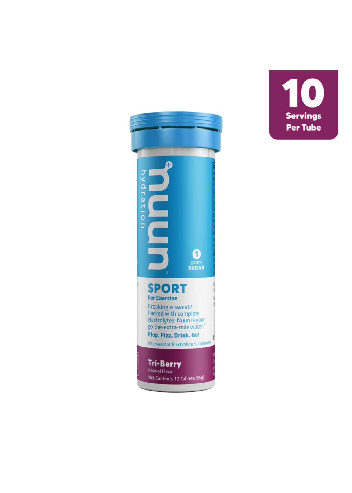 NUUN Sport Trois Petits Fruits 10 Comprimés