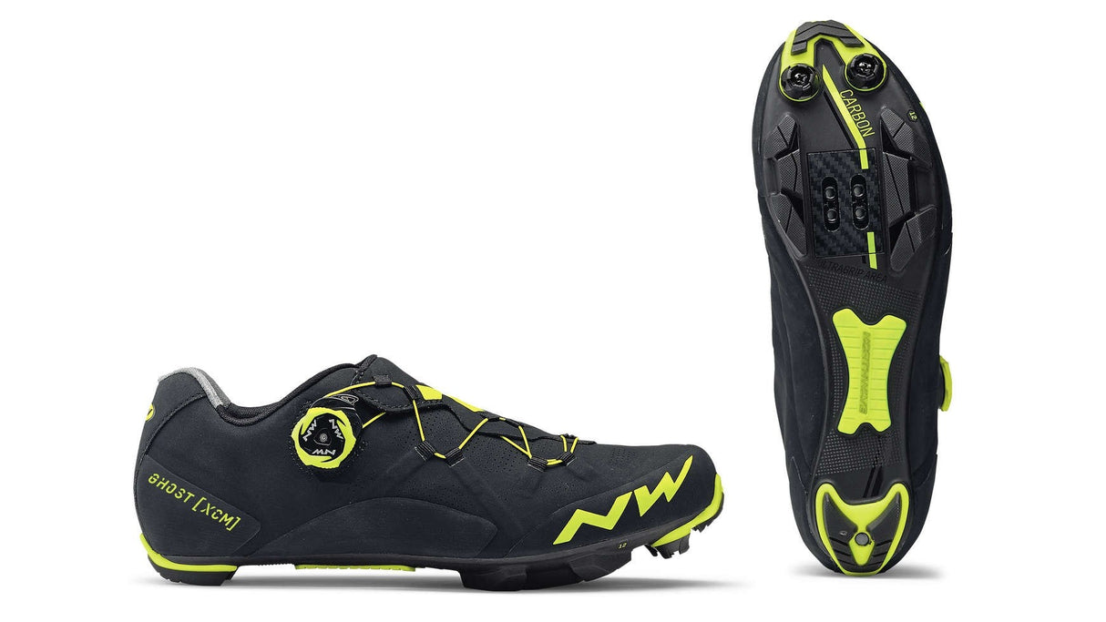 Soulier Northwave Ghost XCM Noir/Jaune
