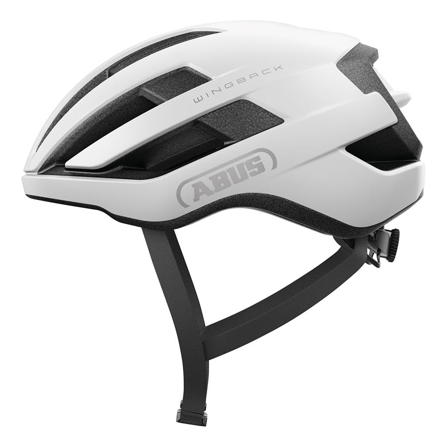 Casque Abus Wing Back Blanc Polaire