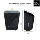 Arkel Daily Rigid Box - KLICKfix® Korbfix 2 Fix Mounting