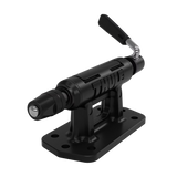 Système de fixation Thule Low Rider Pro installé sur des barres transversales de toit pour porte-vélos, vendu en ligne au Québec