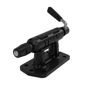 Système de fixation Thule Low Rider Pro installé sur des barres transversales de toit pour porte-vélos, vendu en ligne au Québec
