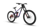 Gros plan du cadre Series 4 en aluminium du Marin Quake 2026, avec suspension MultiTrac 2 de 180 mm, géométrie ajustable et protections de cadre et de tube diagonal.