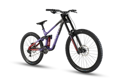 Gros plan du cadre Series 4 en aluminium du Marin Quake 2026, avec suspension MultiTrac 2 de 180 mm, géométrie ajustable et protections de cadre et de tube diagonal.