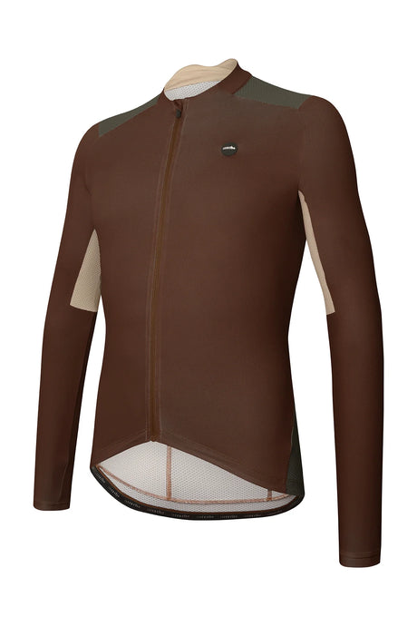 Jersey Manches Longues RH+ Surplace Beige/Cacao