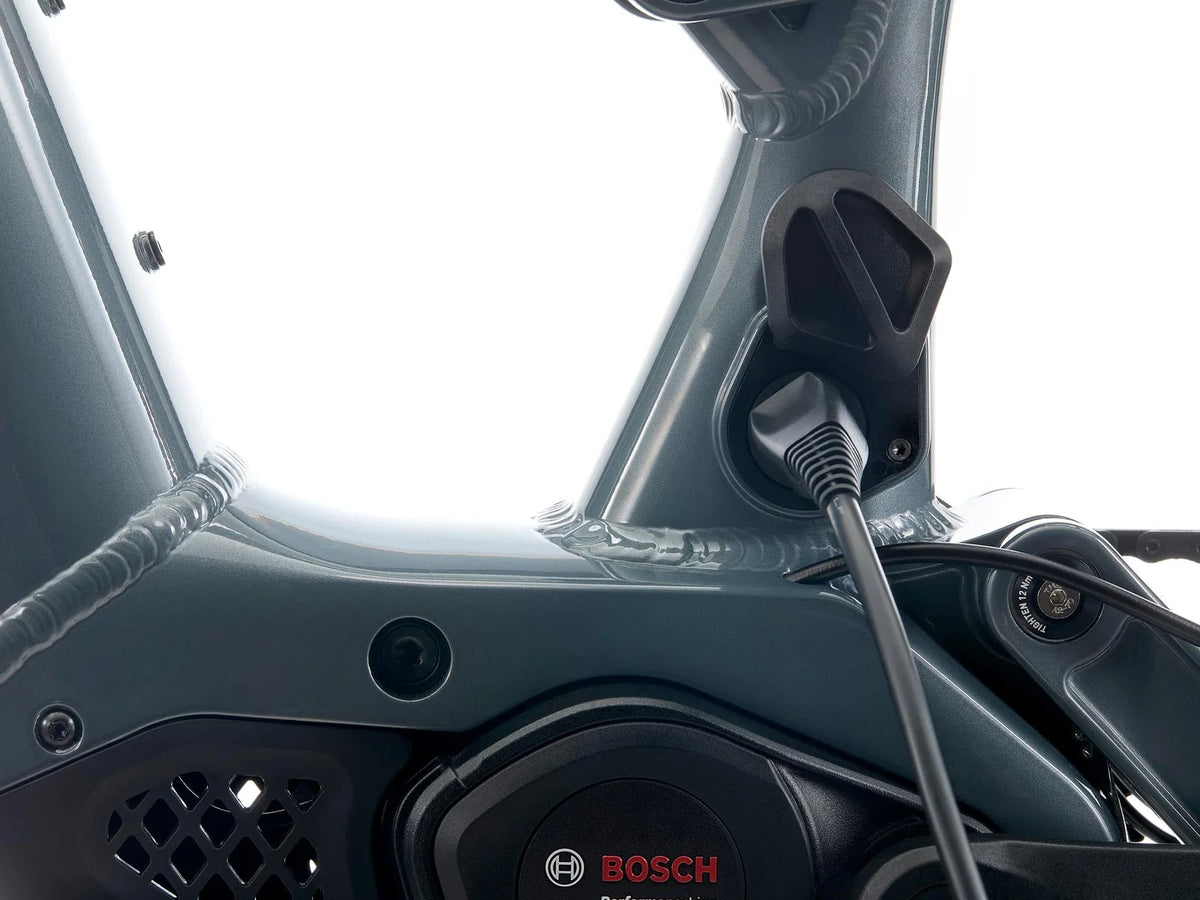 Détail de l'étrier de frein TRP EVO PRO et du disque 220 mm du Kona Remote X, pour un freinage puissant et constant sur les longues descentes.