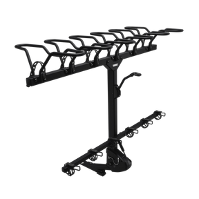 Porte-vélos d'attelage Thule ReVert pouvant transporter six vélos, monté sur la boule d'attelage d'un véhicule, vendu en ligne au Québec