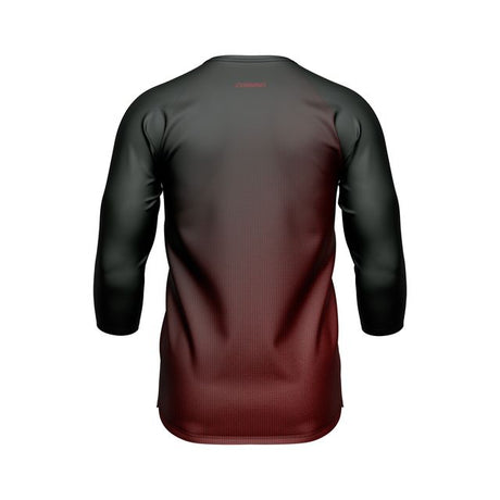 Maillot LS Corsino Neat Gris/Rouge