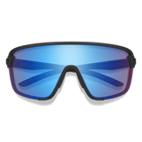 Lunettes Smith Bobcat Noir Mat | ChromaPop Low Light Rose Bleu