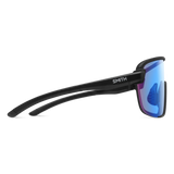 Lunettes Smith Bobcat Noir Mat | ChromaPop Low Light Rose Bleu