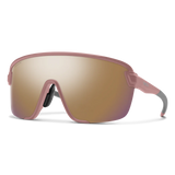 Lunettes Smith Bobcat Matte Chalk Rose | ChromaPop Rose Gold Mirror