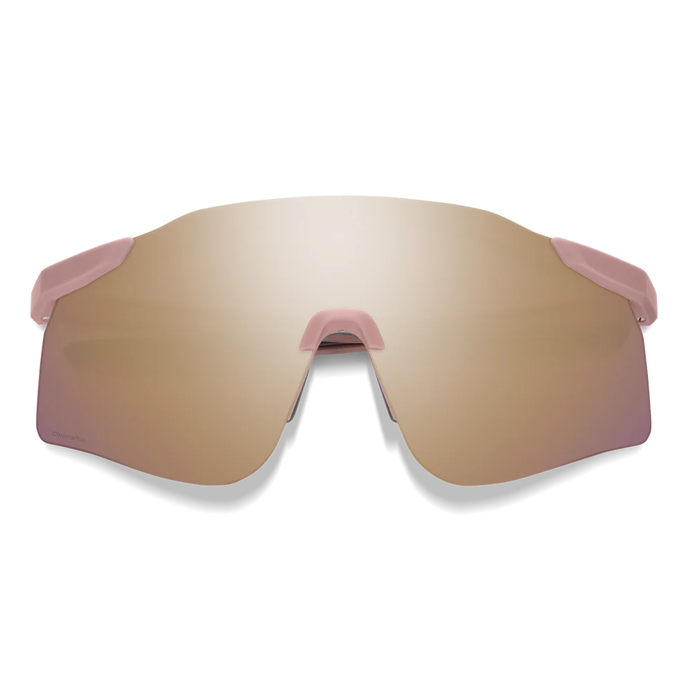 Lunettes Smith Defy Matte Chalk Rose | ChromaPop Rose Gold Mirror
