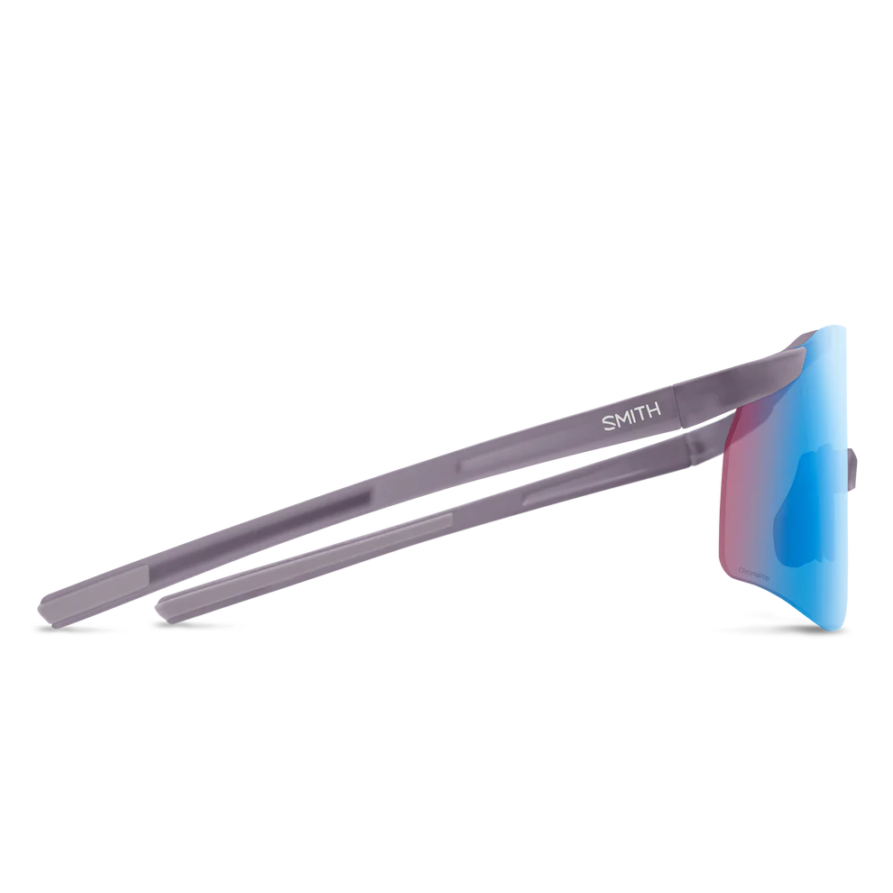 Smith Defy Matte Meteorite Crystal Glasses | ChromaPop Low Light Rose Blue Mirror