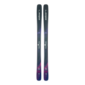 Ski all-mountain twin Playmaker 91 sur fond blanc. Elan skis - Playmaker 91 all-mountain twin ski on a white background.