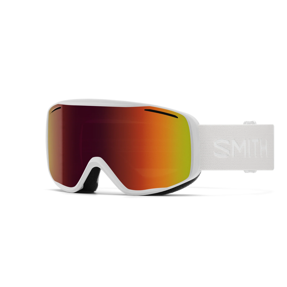Rally White | Red Sol-X Mirror