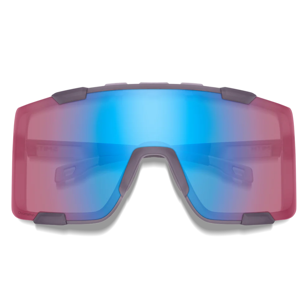 Smith Syncline Matte Meteorite Crystal | ChromaPop Low Light Rose Blue Mirror Sunglasses