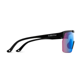 Lunettes Smith XC Noir mat | ChromaPop Low Light Rose Bleu Miroir