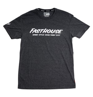Chandail Short Sleeve FastHouse Prime Tech Charcoal